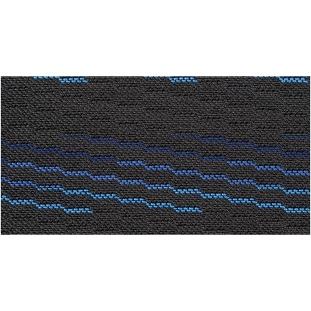 Tissu origine pour bmw e30 m-technic couleur anthracite bleu